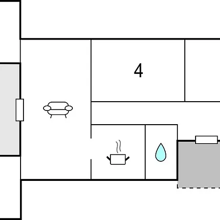 Four-bedroom Holiday In 度假居